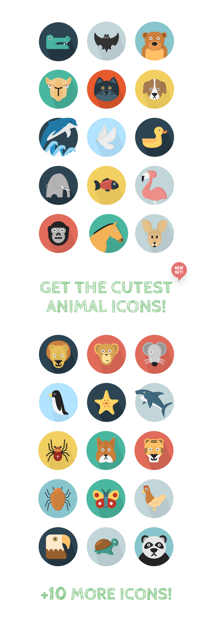 Free animal icons