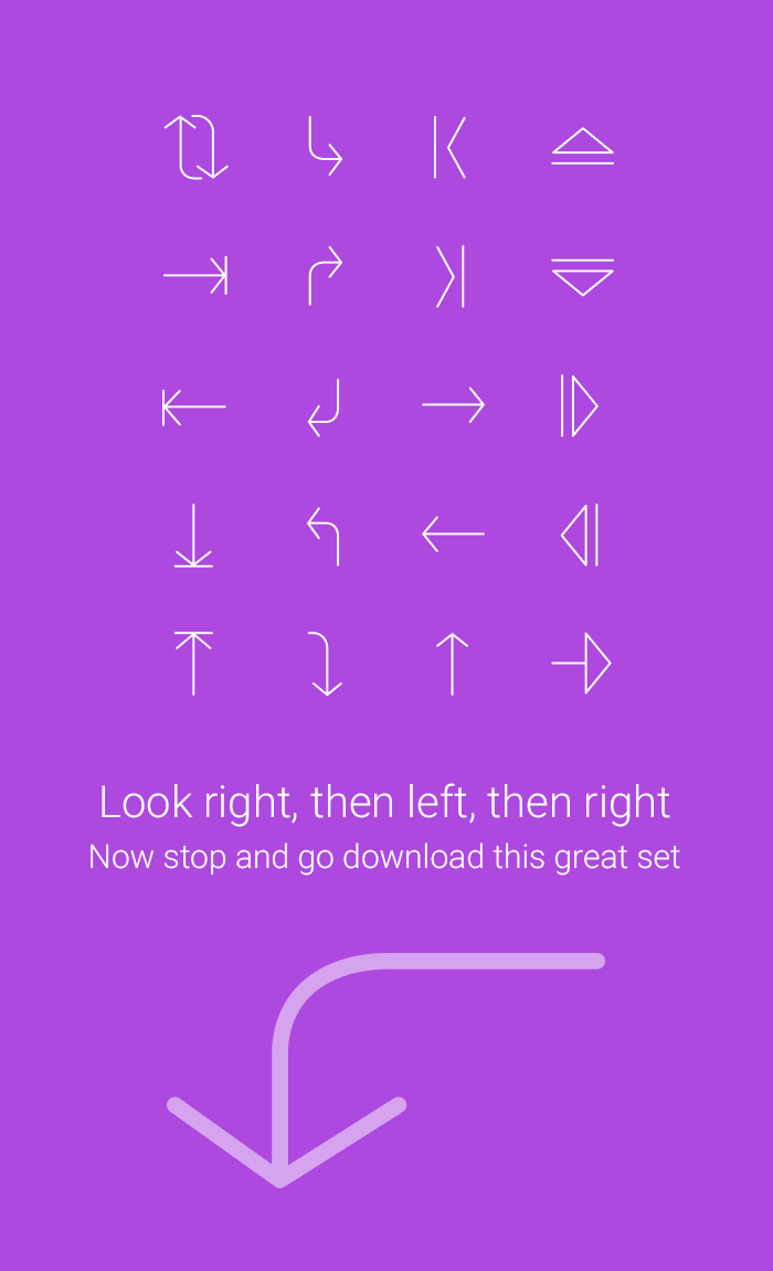 download arrow icons