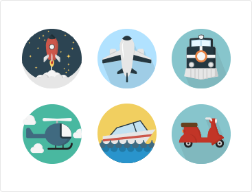 plane-train-icons